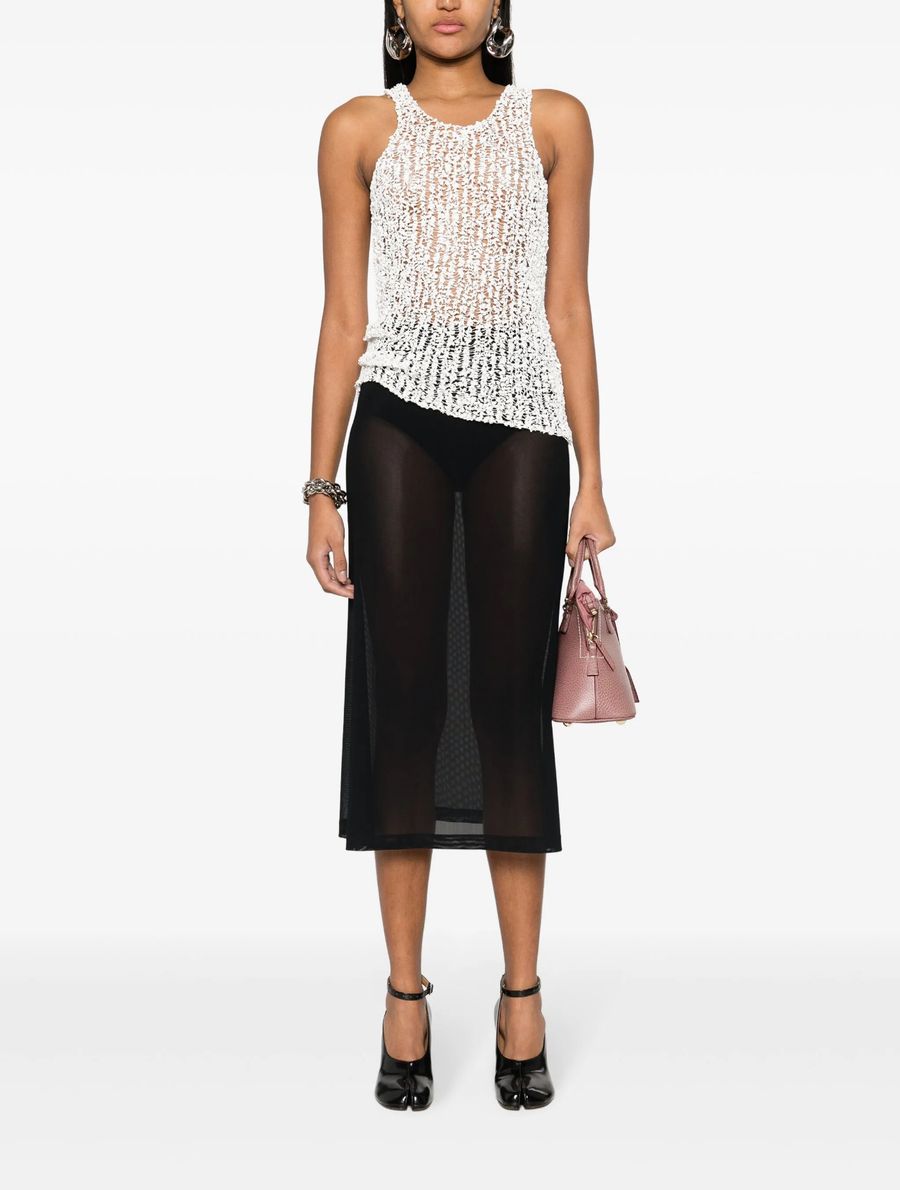 Sheer tank top — view 2