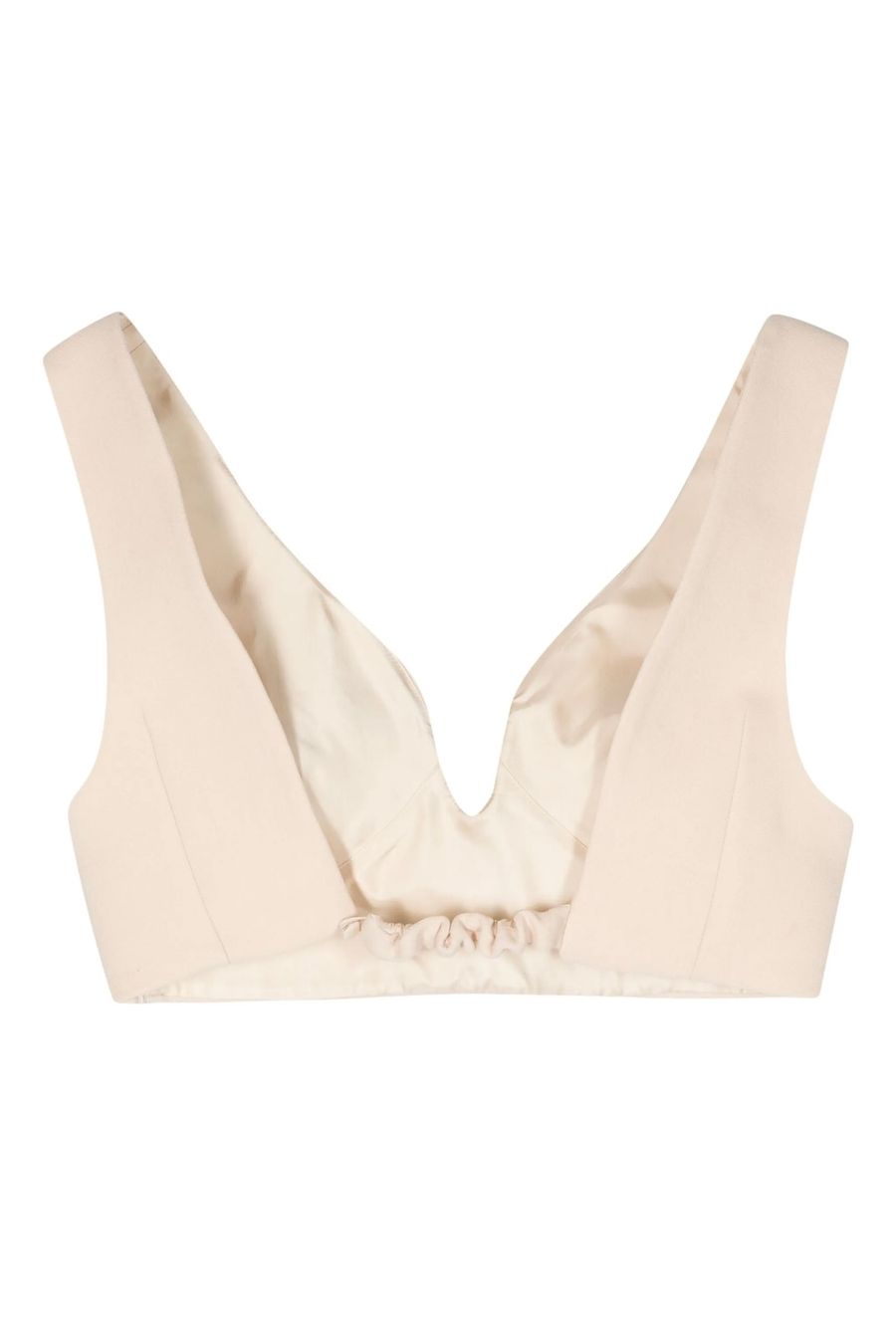 Virgin Wool Bralette Top — view 2