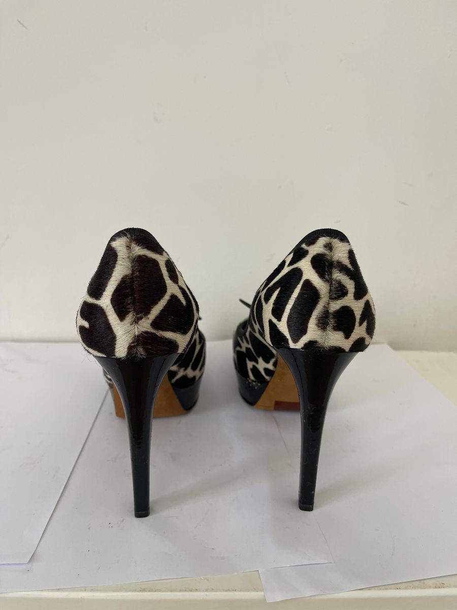 Animal Print Rounded Pumps — view 3