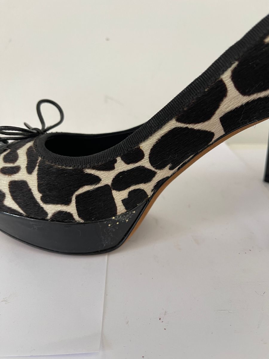 Animal Print Rounded Pumps — view 5