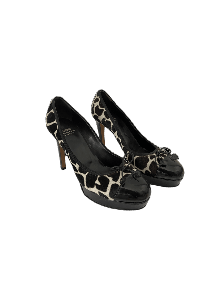 Animal Print Rounded Pumps