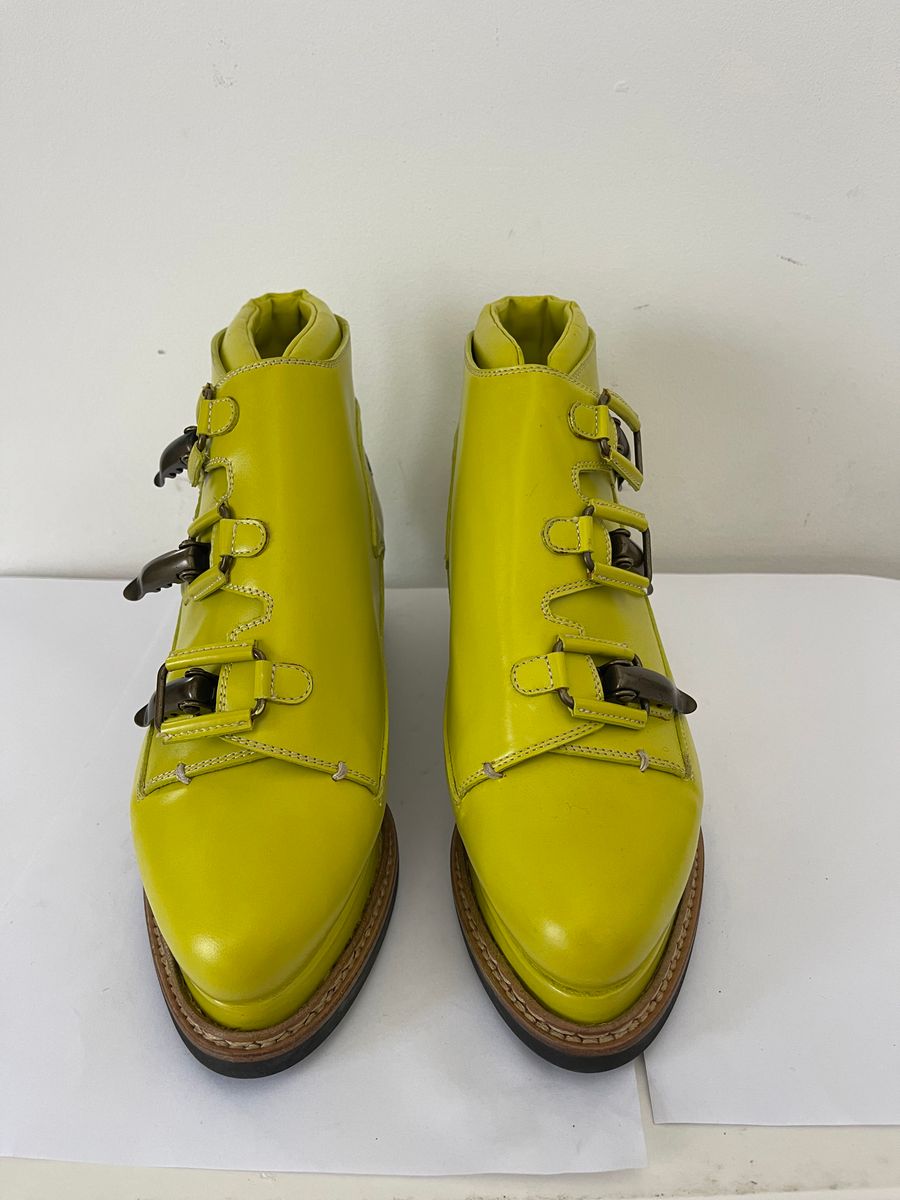 Green Ankle Boots — view 2