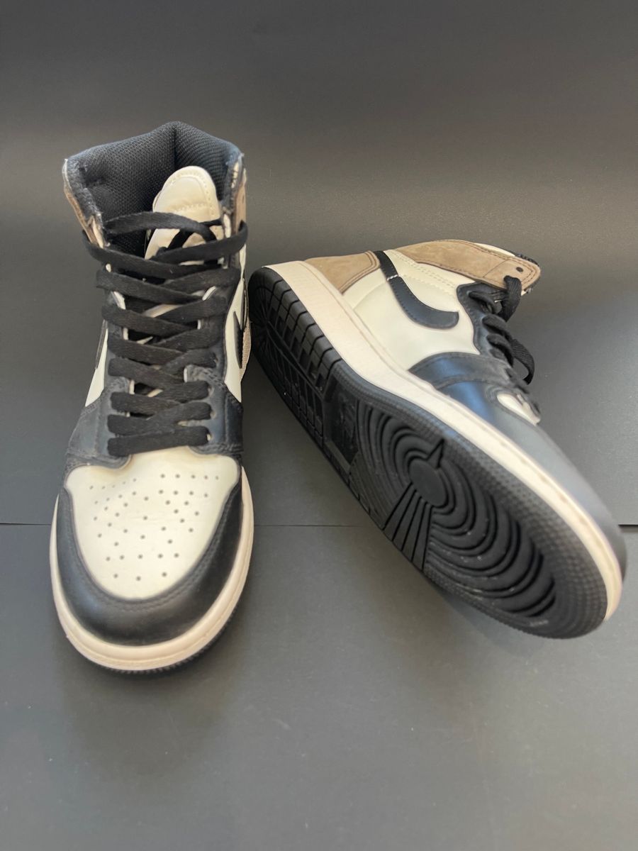 Hi-Top Black and White Sneakers — view 4
