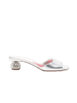 Strass Heel Mule