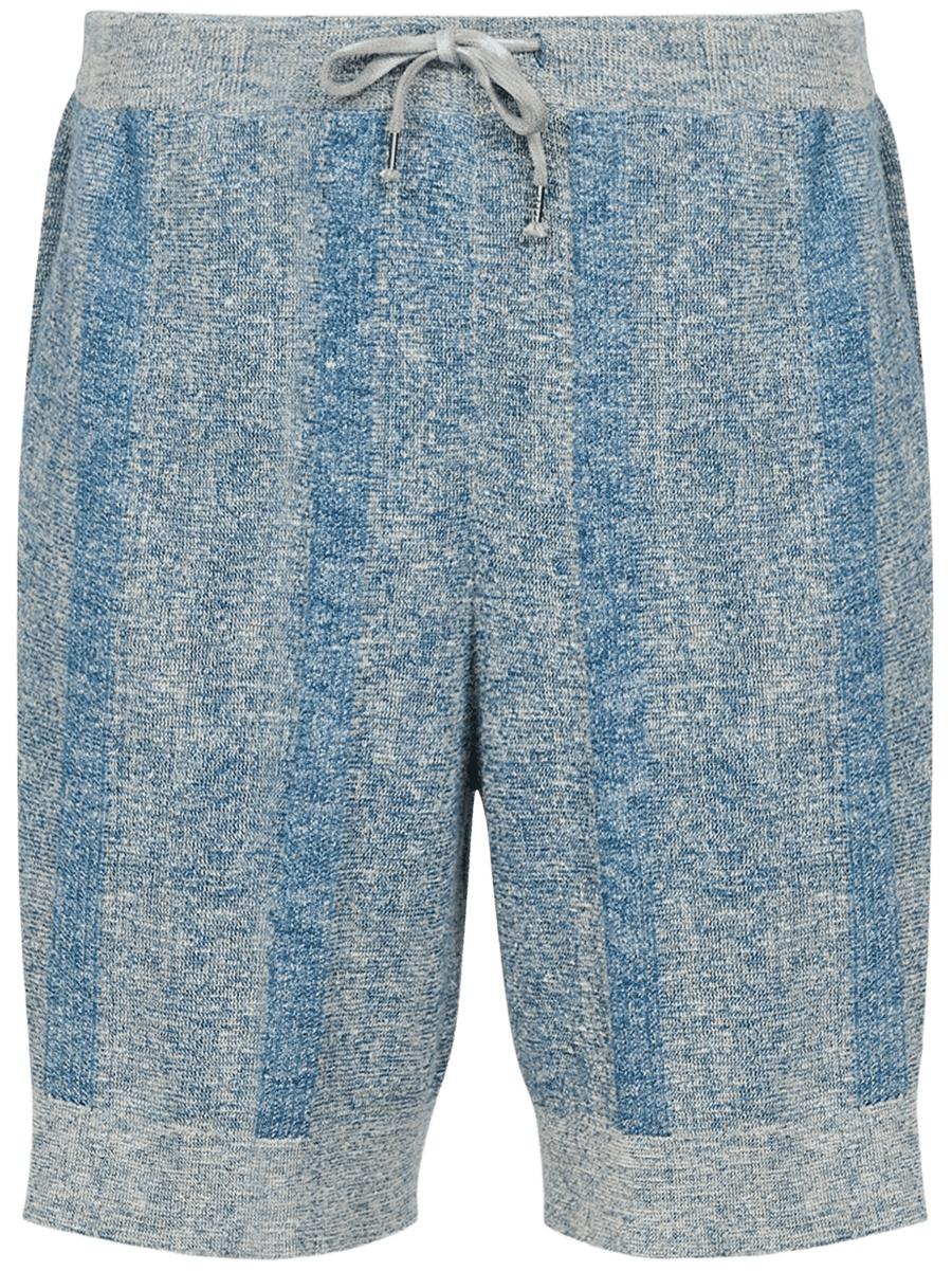 Knitted Blue Shorts