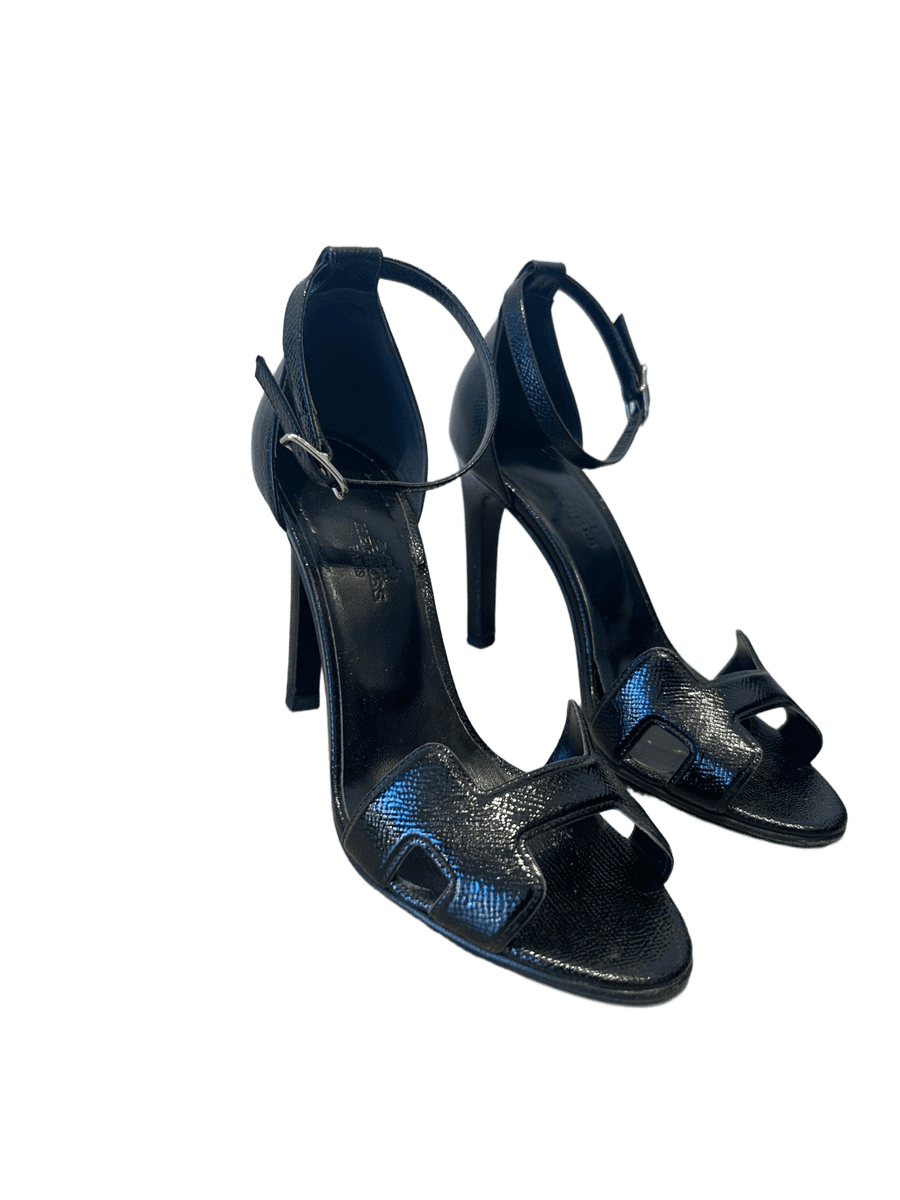 Premiere 70 Black Patent Sandals