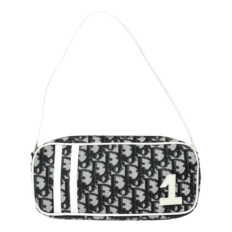 By Galliano Vintage Y2K Canvas no.1 Pochette Bag