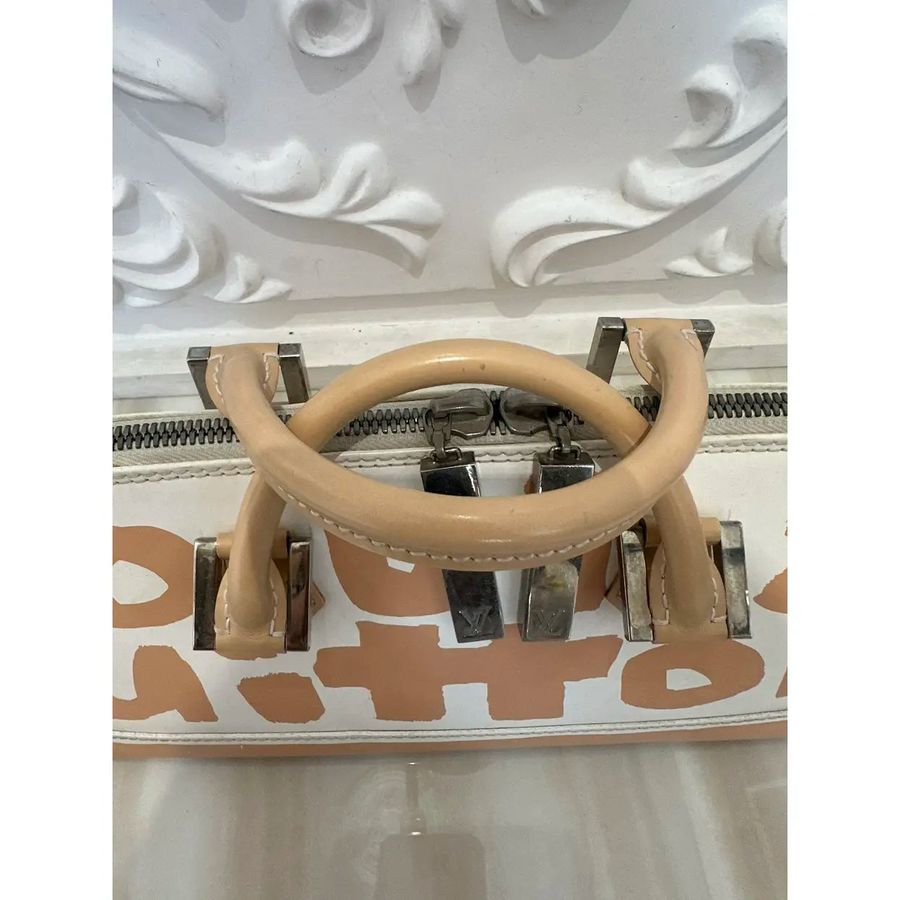 Alma MM Leather Handbag - Louis Vuitton x Stephen Sprouse 2001 — view 4