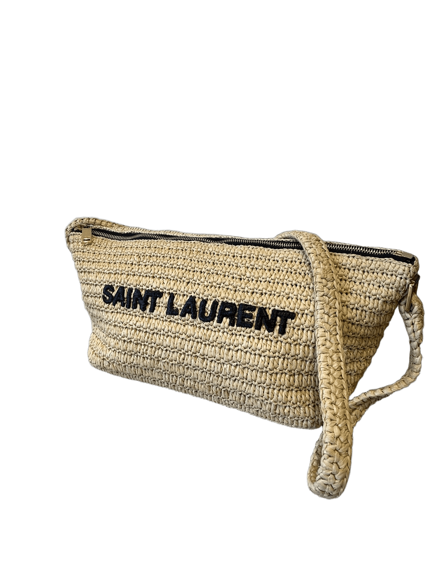 Gaby Raffia Shoulder Bag