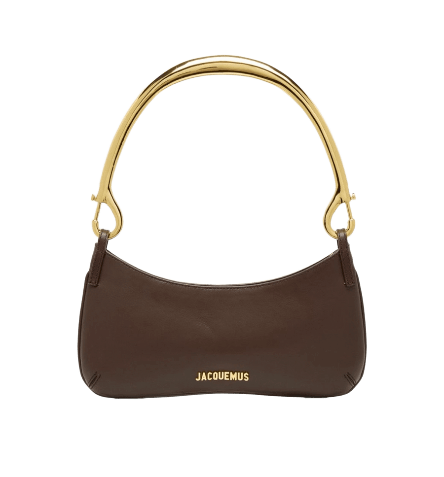 Le Bisou Mousqueton Brown Shoulder Bag