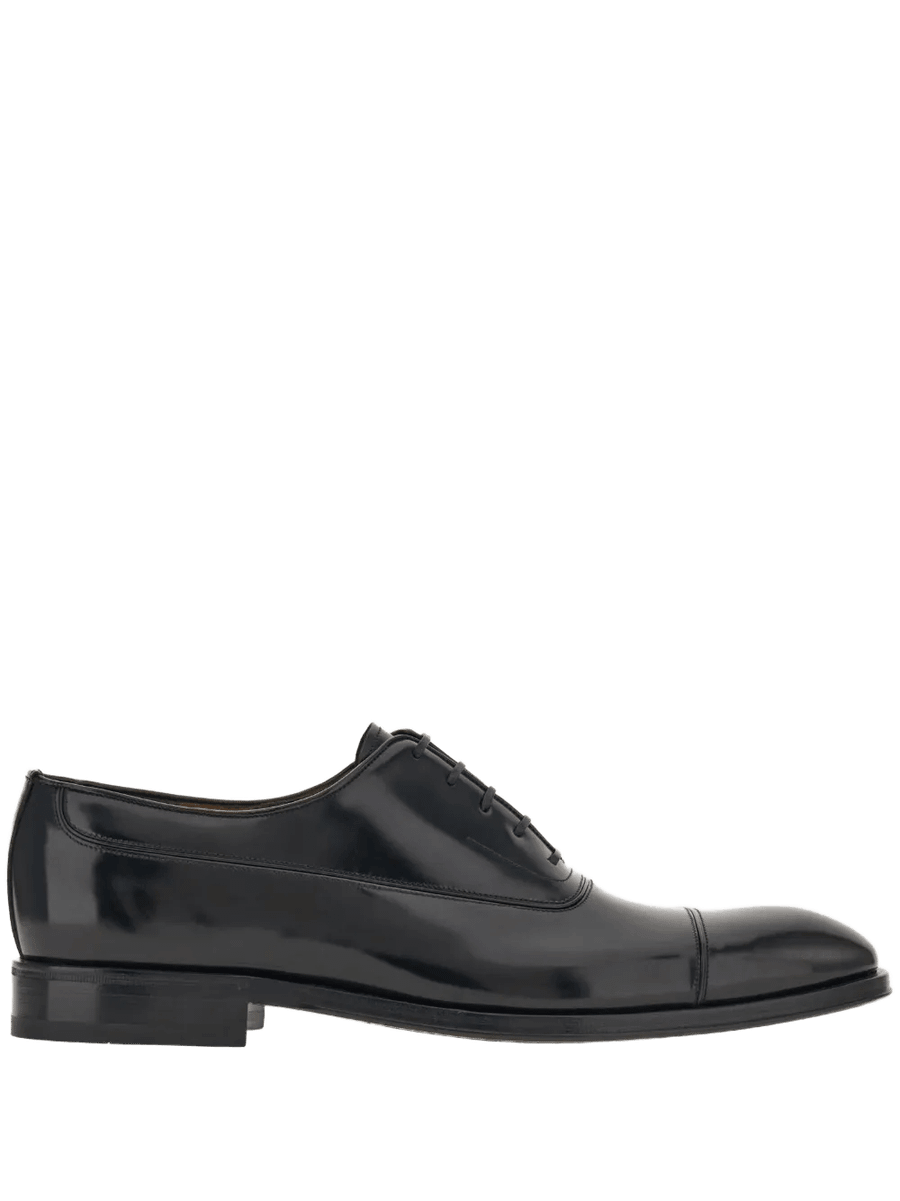 Polished Leather Oxford Shoes