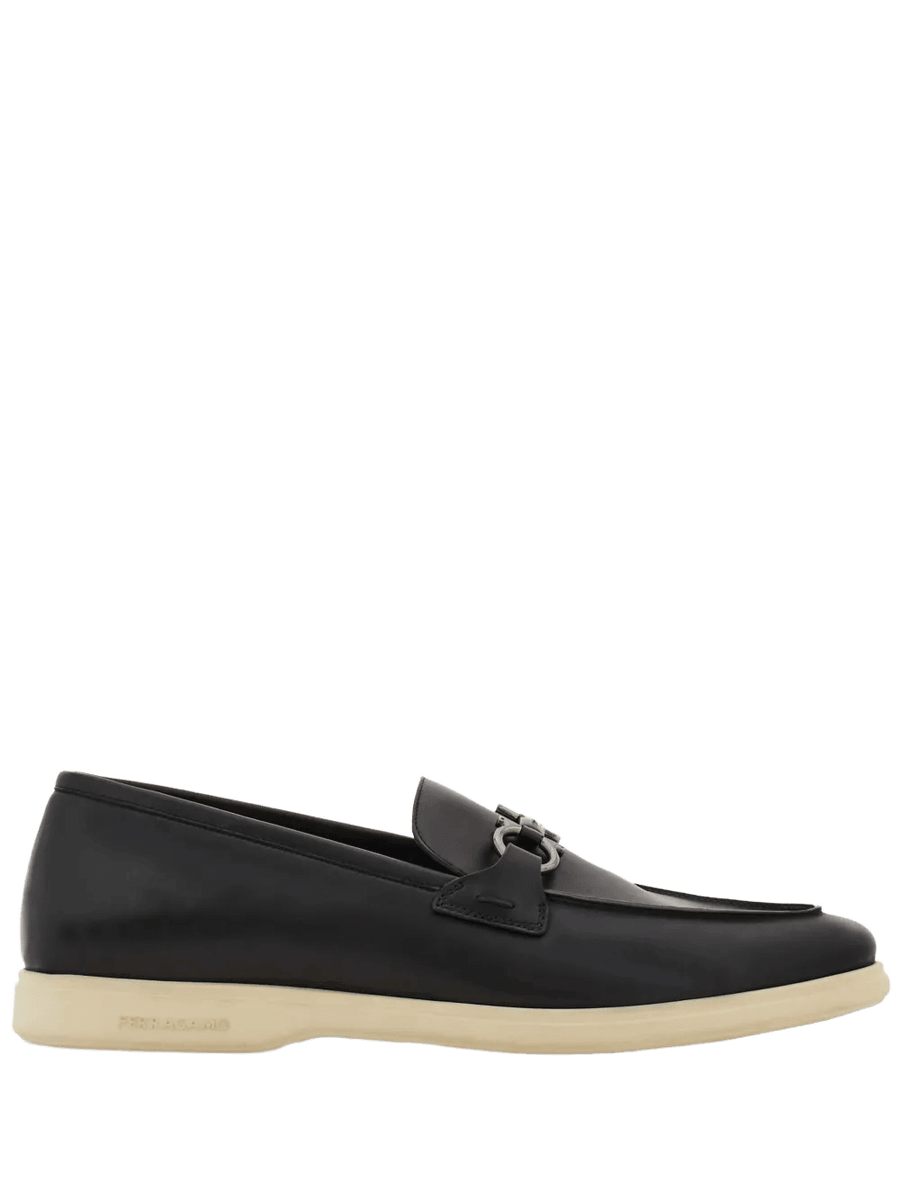 Loafers with Gancini Ornament