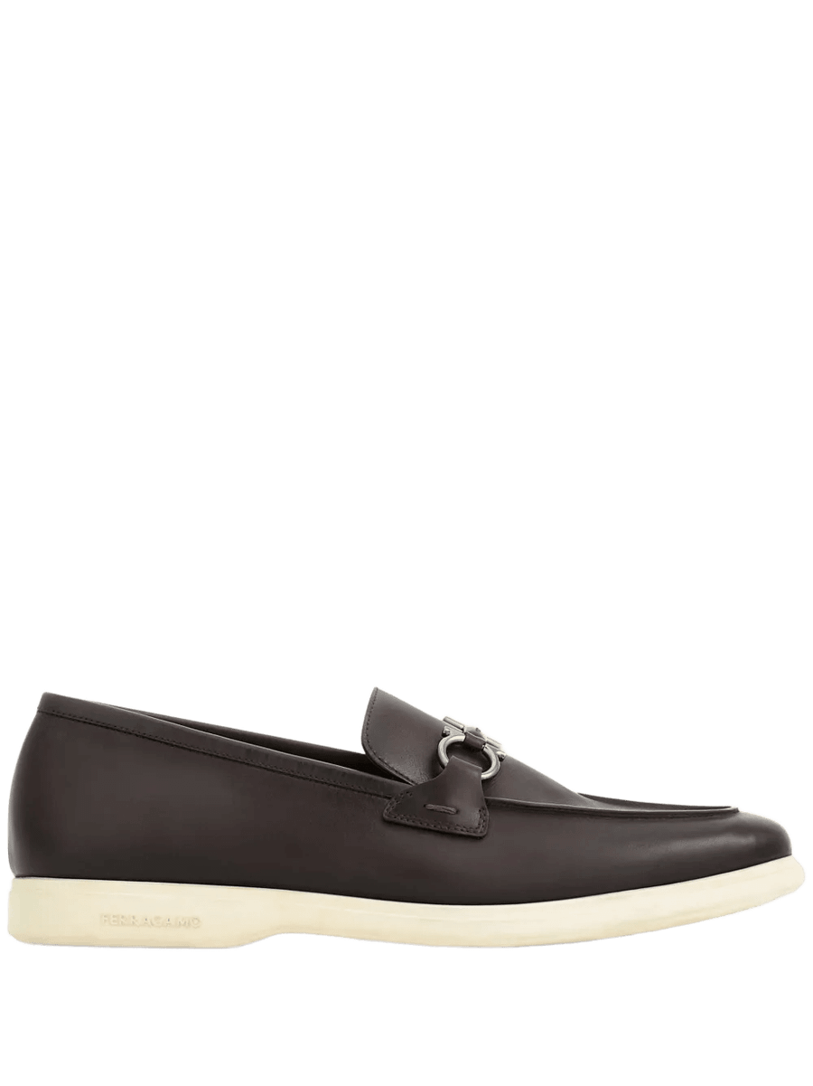 Loafers With Gancini Ornament