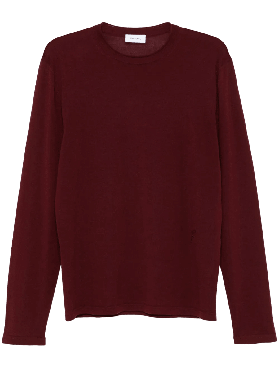 Ferragamo Logo-Embroidered Sweater
