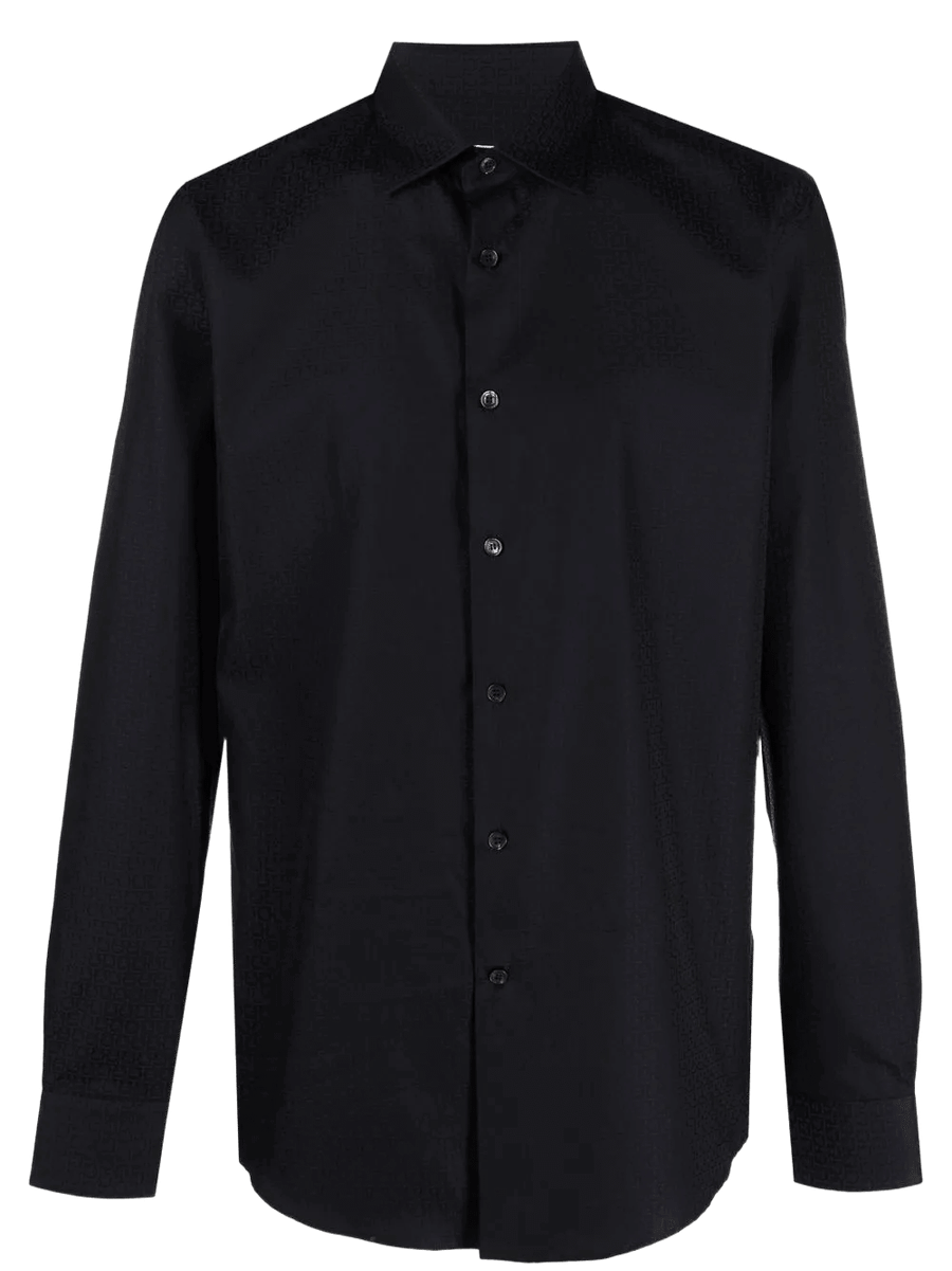 Ferragamo Gancini-print shirt