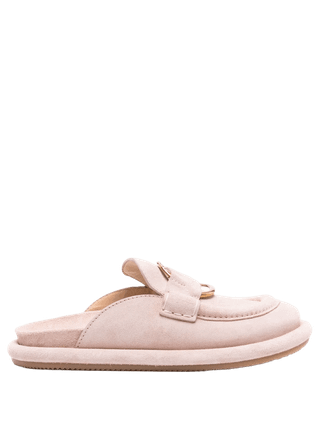 Moncler Bell Suede Mules Pink Size 39/40 New New