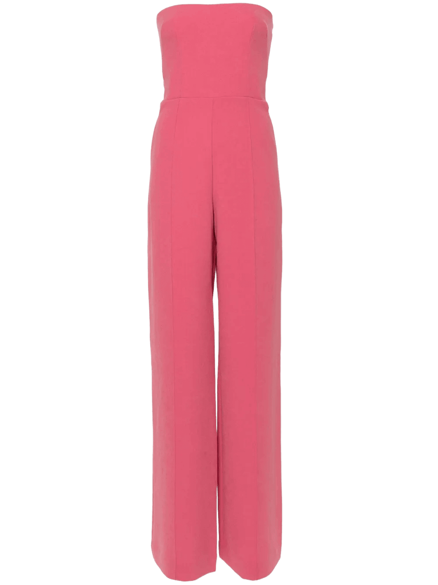 Strapless Wide-Leg Jumpsuit