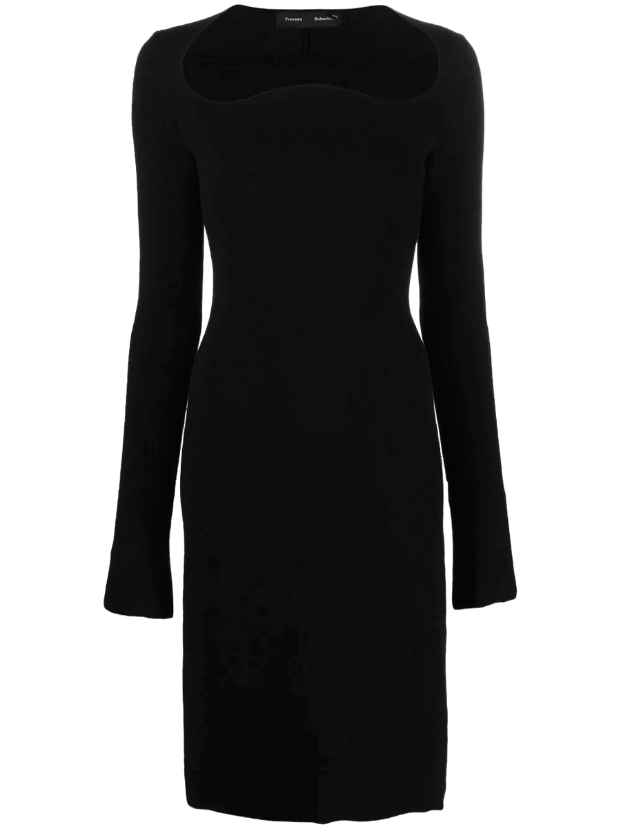 Textured Knit Dress